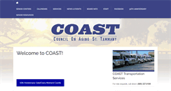 Desktop Screenshot of coastseniors.org